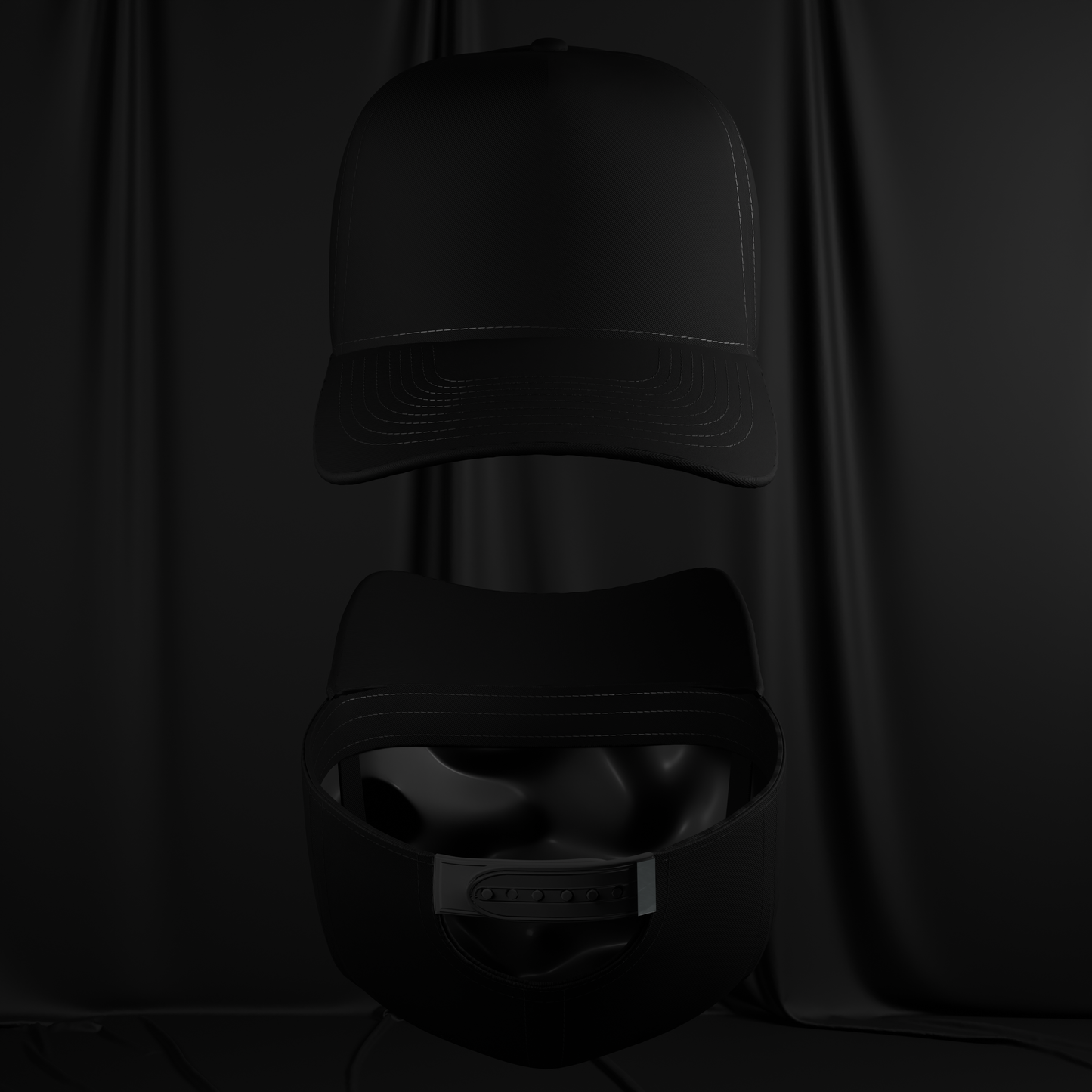 Mock Up 3D Snapback